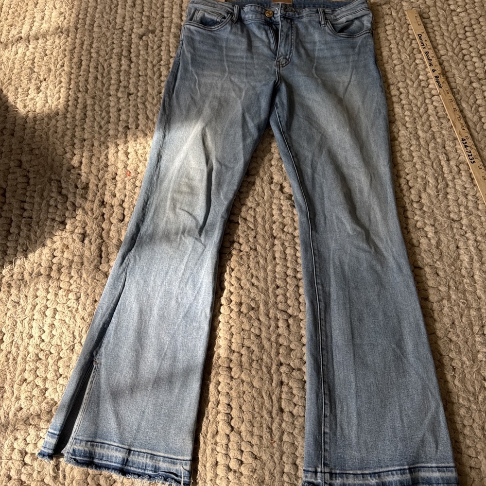 KUT Jeans Women's Size 14 Stella High Rise Flare